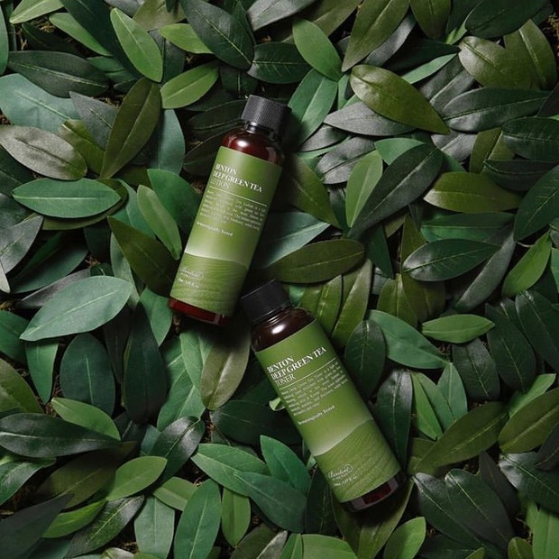 Benton Deep Green Tea Toner/instagram.com/bentoncosmetic_id Produk Skincare dengan Teh Hijau