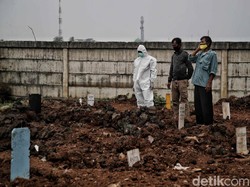 Dibuka Akhir Maret, TPU Rorotan Sudah Terisi 200 Jenazah COVID-19