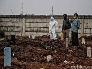 Dibuka Akhir Maret, TPU Rorotan Sudah Terisi 200 Jenazah COVID-19 Dibuka Akhir Maret, TPU Rorotan Sudah Terisi 200 Jenazah COVID-19