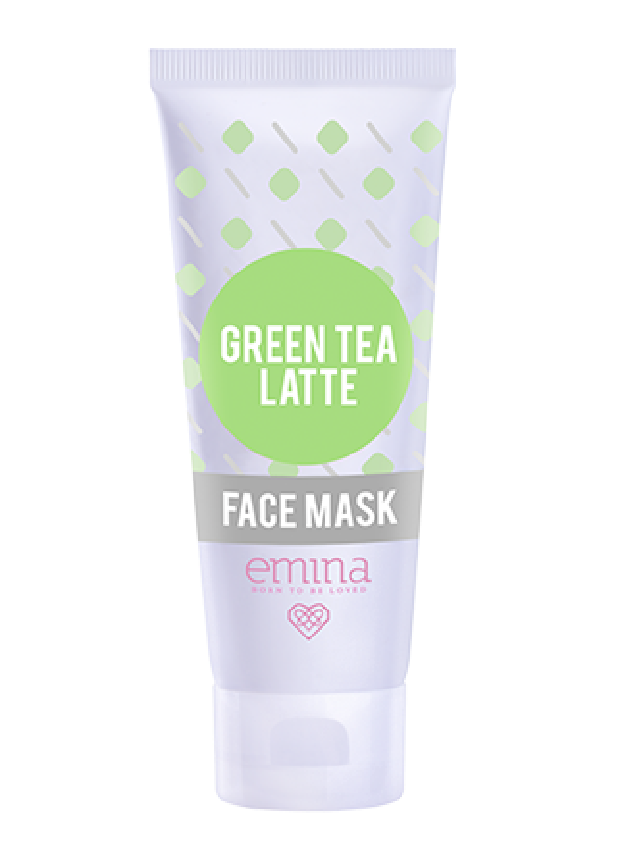 Emina Green Tea Latte Face Mask/eminacosmetics.com Produk Skincare dengan Teh Hijau