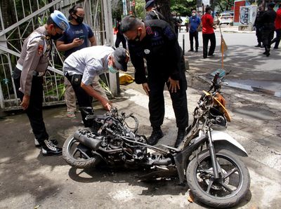 Begini Rupa Motor Teroris yang Bom Gereja Katedral Makasar
