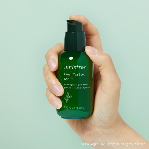 Innisfree Green Tea Seed Serum/instagram.com/innisfreeindonesia Produk Skincare dengan Teh Hijau