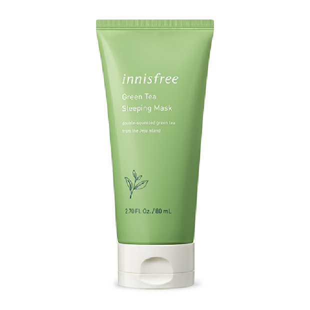 Innisfree Green Tea Sleeping Mask /innisfree.com Produk Skincare dengan Teh Hijau