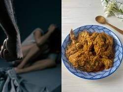 Suami Tampar dan Ludahi Istri Gara-gara Masak Rendang Terlalu Lama
