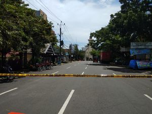 Olah TKP Bom Bunuh Diri di Makassar Selesai, Lalin Akan Dinormalkan