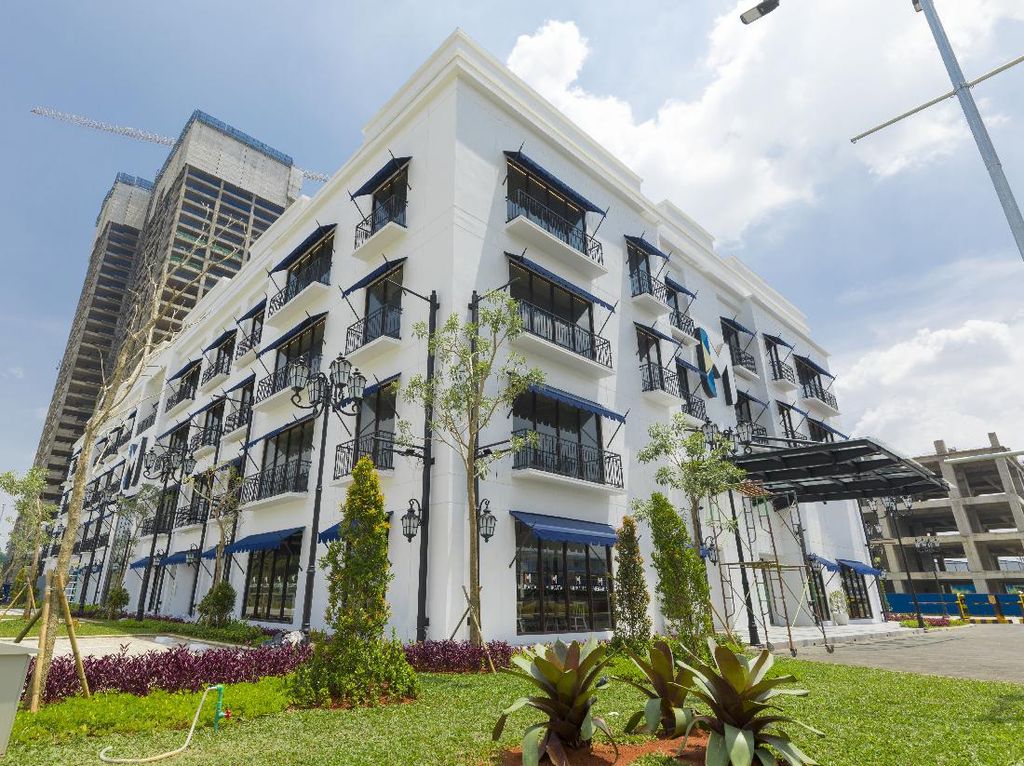 Meikarta Tutup Atap Menara Keenam di Distrik 2 Meikarta Tutup Atap Menara Keenam di Distrik 2