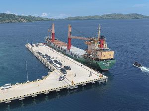 Momen Uji Coba Terminal Wae Kelambu Labuan Bajo