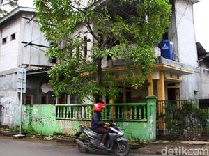 Penampakan Rumah Terduga Teroris di Condet