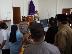 Polisi Jamin Perayaan Paskah 29 Gereja di Mojokerto Aman