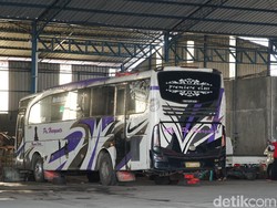 Bus PO Haryanto Umur 5-6 Tahun Sudah Diganti, Dijual Berapa Bekasnya?