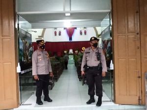 Pasca Bom Makassar, Polisi Jaga Ketat Gereja di Palopo Sulsel