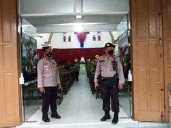 Pasca Bom Makassar, Polisi Jaga Ketat Gereja di Palopo Sulsel