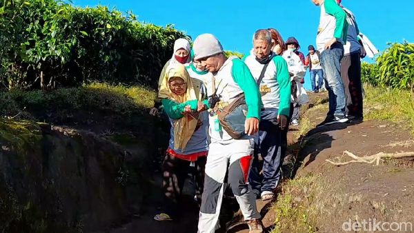 Foto: Serunya ex Anggota Pecinta Alam yang Masih Semangat Mendaki
