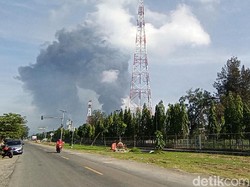 Gardu Listrik Terdampak Kebakaran Kilang Balongan, PLN Lakukan Normalisasi