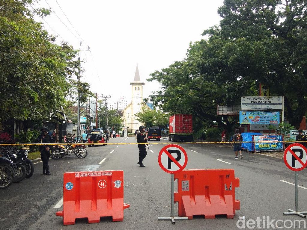 Ini Peran 4 Terduga Teroris Terkait Pasutri Bomber Gereja Makassar