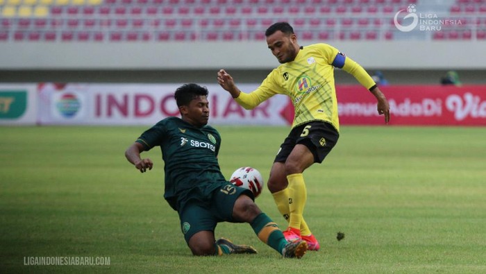 Barito Putera vs Tira Persikabo bertanding di Grup A Piala Menpora 2021 yang digelar di Stadion Manahan, Solo, Selasa (30/3/2021).