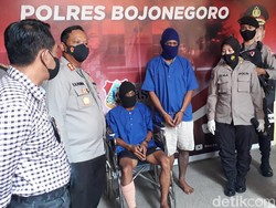 Timah Panas Bersarang di Kaki Dua Pelaku Curanmor Bojonegoro