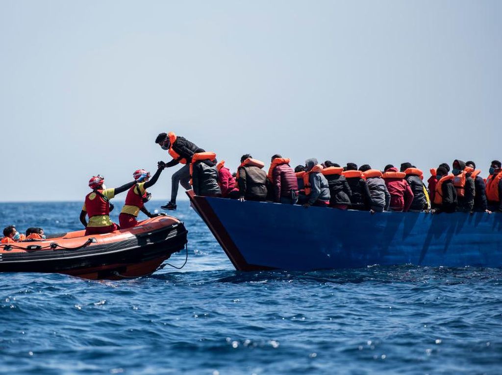 Libya Cegat Perahu Tampung 138 Migran yang Hendak ke Eropa