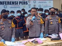 130 Pelaku Kejahatan di Labuhanbatu Diciduk, Kelapa Sawit-Besi Rel Disita