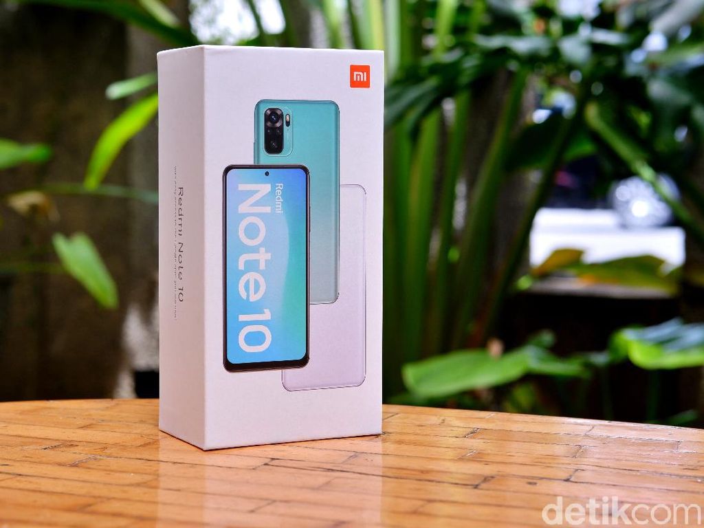 Unboxing Redmi Note 10, HP Baru Xiaomi Harga Rp 2 Jutaan