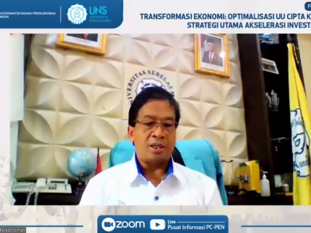 Rektor UNS Sebut UU Cipta Kerja Bisa Percepat Hilirisasi Riset Rektor UNS Sebut UU Cipta Kerja Bisa Percepat Hilirisasi Riset