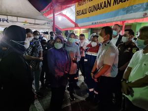 Mensos Apresiasi Penanganan Pertamina ke Warga Terdampak Tangki Balongan