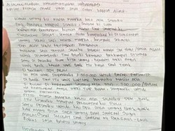 Ini Surat Wasiat Bomber di Gereja Katedral Makassar