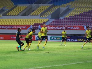 Piala Menpora 2021: Persikabo Ungguli Barito Putera di Babak Pertama