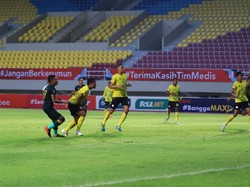 Piala Menpora 2021: Persikabo Ungguli Barito Putera di Babak Pertama