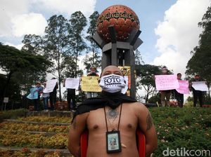 Aksi Kecam Kekerasan Terhadap Jurnalis