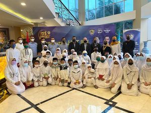 Bertemu Anak Yatim, Bamsoet Optimis Ada Bibit Unggul Olahraga Balap