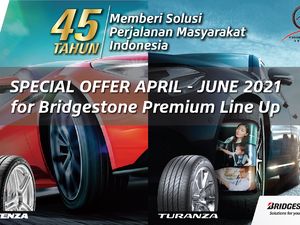 Rayakan Ultah ke-45, Bridgestone Beri Penawaran Spesial untuk Pelanggan