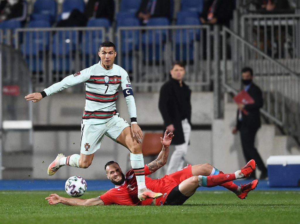 Portugal Gilas Luksemburg 3-1, Ronaldo Cetak 1 Gol Portugal Gilas Luksemburg 3-1, Ronaldo Cetak 1 Gol