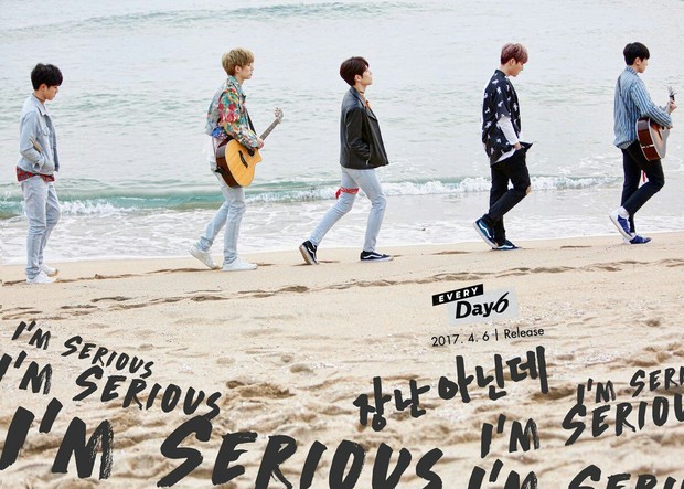 Foto Band Day6 dalam Lagu I'm So Serious/Pinterest.com/soompi Teaser dari music video lagu I'm So Serious milik band ternama Day6.
