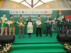 Fatigon Bersama Grab & Kemenkes Hadirkan Pusat Vaksinasi di Palembang