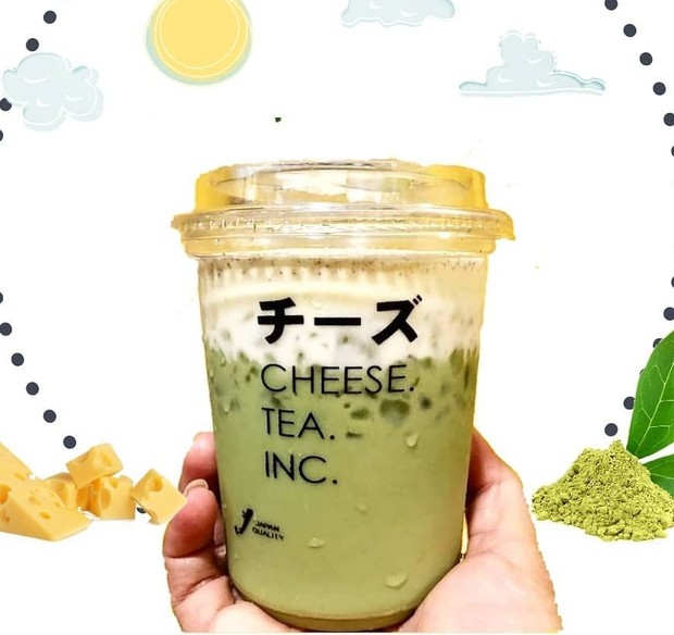Green Tea Cream Cheese/instagram.com/cheeseteainc.id Green Tea Cream Cheese