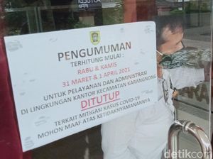 Ada Staf Terpapar Corona, Kantor Kecamatan Karangnongko Klaten Ditutup