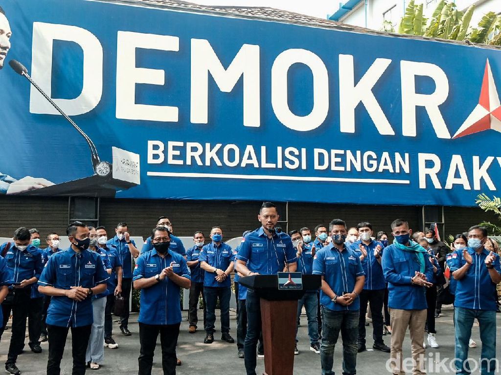 Survei Median: Elektabilitas AHY Masuk 4 Besar, PD Naik karena SBY