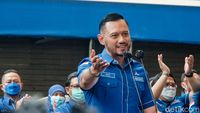 Senyum AHY Usai Kepengurusan PD Moeldoko Ditolak Pemerintah
