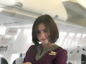 8 Foto Cantiknya Eks Pramugari asal Semarang, Viral Sukses Jadi Makeup Artist