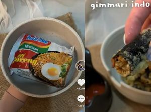 Unik! Kreasi Indomie Gimmari, Paduan Rasa Indonesia dan Korea