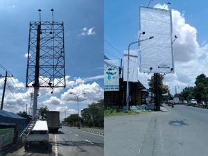 Waduh! Marak Aksi Pencurian Baliho di Solo Raya