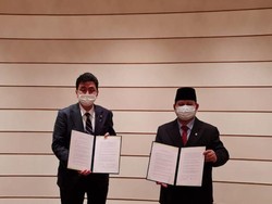 Prabowo Teken Kerja Sama Alih Alutsista-Teknologi Pertahanan dengan Jepang