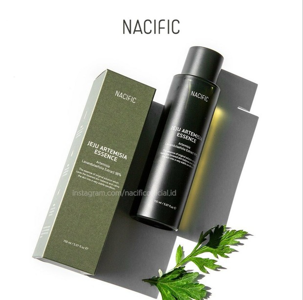 Nacific Jeju Artemisia Essence (sumber : instagram.com/nacificofficial.id)