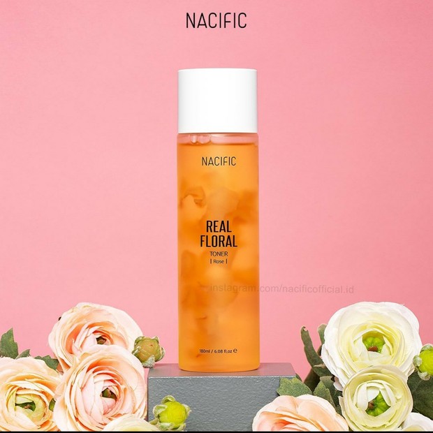 Nacific Real Floral Rose Toner (sumber : instagram.com/nacificofficial.id)