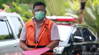 Bermasker Ferdy Yuman Diperiksa KPK