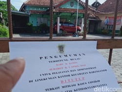 Camat Terpapar Corona, Kantor Kecamatan Karanganom Klaten Ditutup