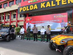 Dankor Brimob Puji Inovasi Polda Kalteng Mitigasi Karhutla