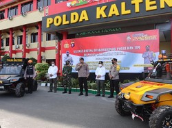 Dankor Brimob Puji Inovasi Polda Kalteng Mitigasi Karhutla