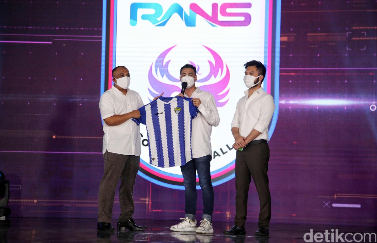 Rans Cilegon Raffi Ahmad: PTIK Kandangnya, Hamka Hamzah Manajernya (Pradita Utama/detikSport)